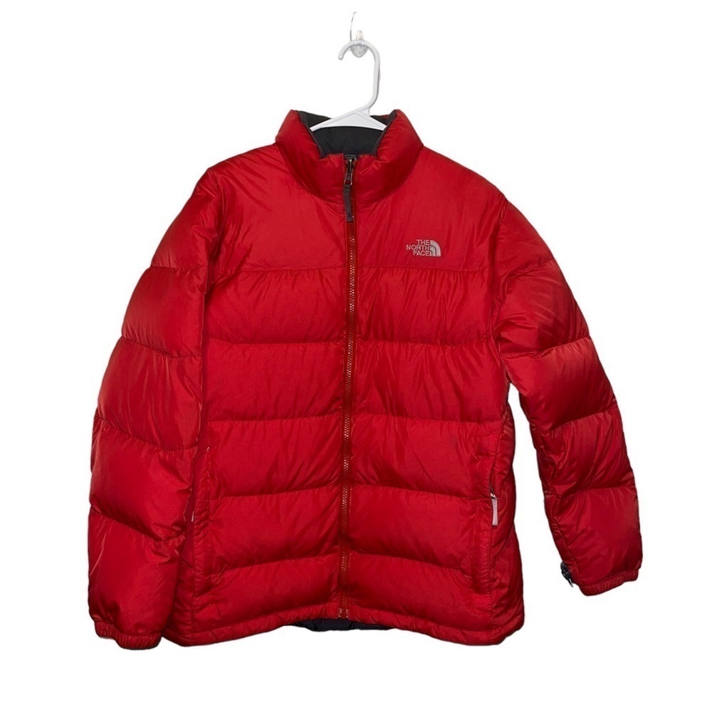 The North Face Down Puffer Red Jacket Boy Size XL